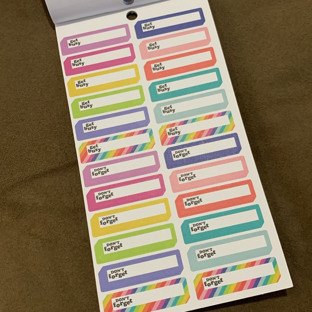 New Happy Planner Sticker Book - Horizontal Layout - Conception - Picture 11 of 12